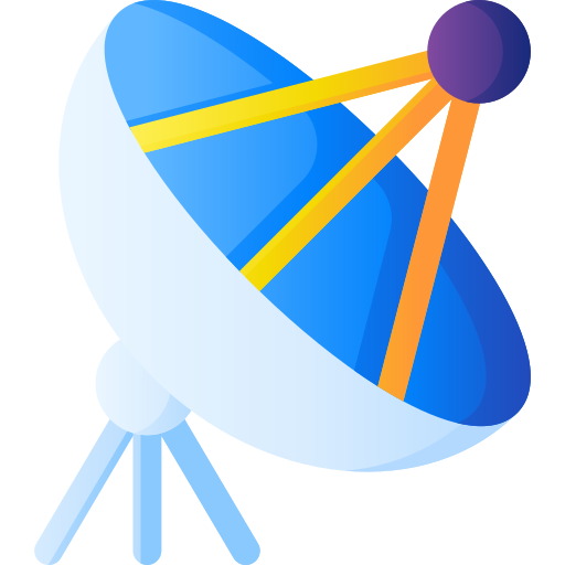 DTH dish installation service icon