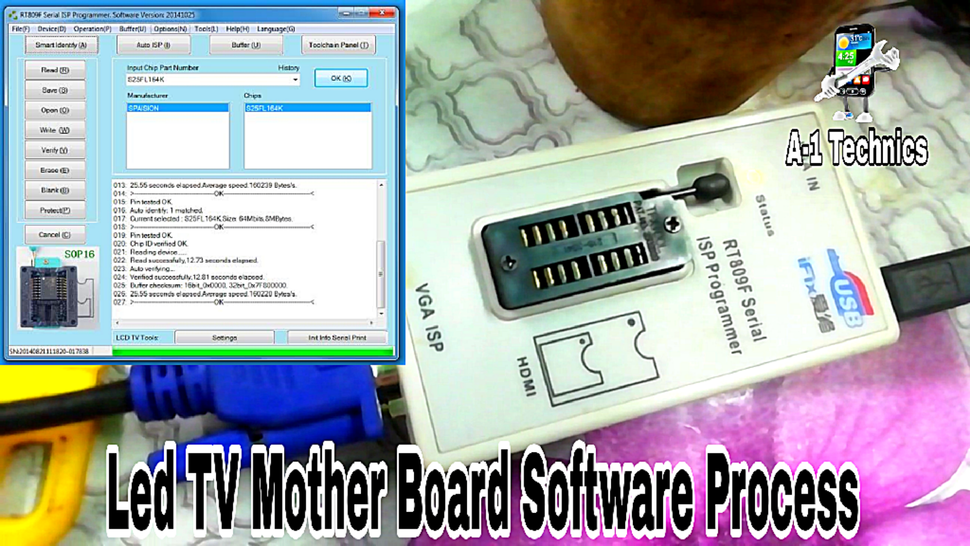 LED LCD TV motherboard repair and Software service in Kechuadanga